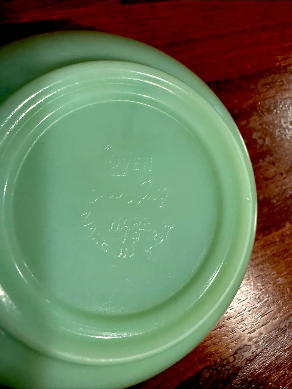 Fire King Made in US Jadeite Serving Bowls - Set of 2